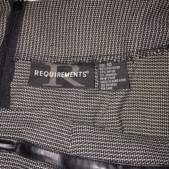 Requirements Long Business Skirt - Picture 6 of 7